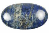 Polished Lapis Lazuli Palm Stone - Pakistan #250673-1